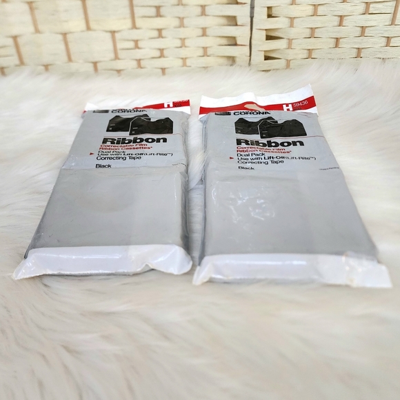 NIP Smith Corona H9436 Typewriter Correctible Film Ribbon Cassette 4 Ct - Picture 3 of 8